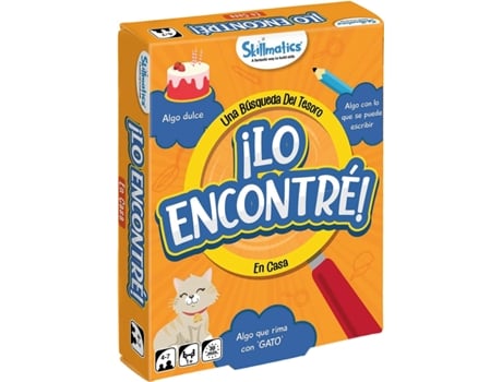 Jogo Coletivo LUDILO Encontrei-O: Em Casa Jogo Educativo