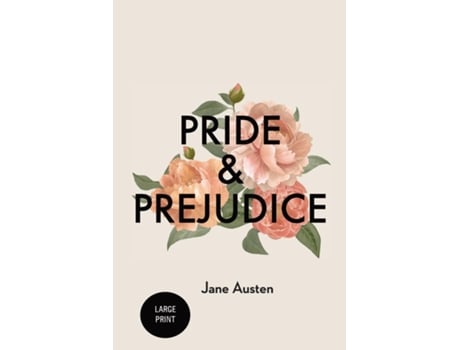 Livro Pride And Prejudice Large Print De Jane Austen (inglês)