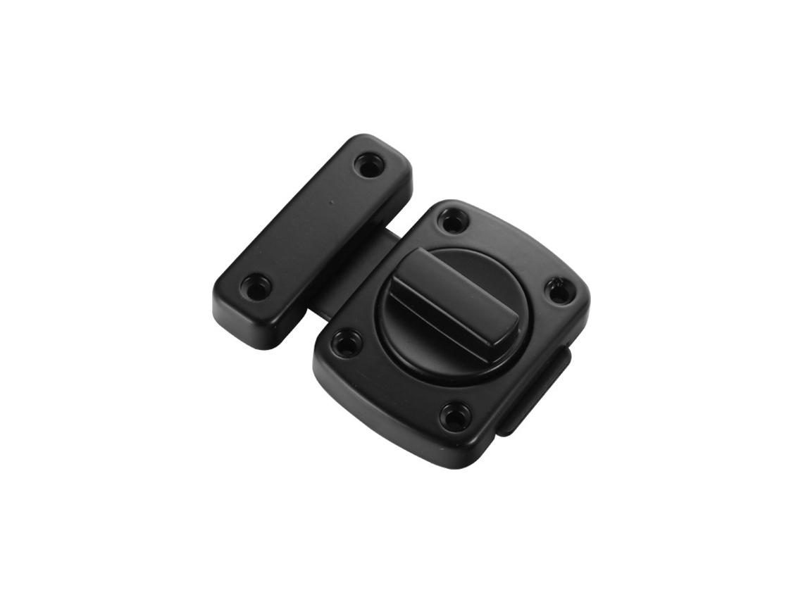 Fechadura De Porta Preta, Fechadura De Porta Interna Forrren Pequena E Forte De Zinco Aquaforge