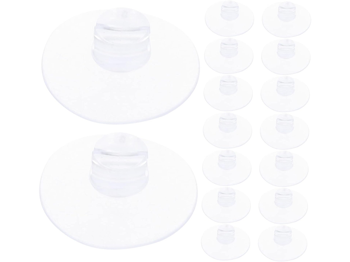 Organizador de Cabos com Ventosas de Pvc, 20 Peças, Leve, 4,3 Clipes para Fixação. SFUSHOS