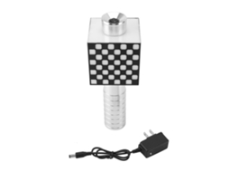 Lanterna Estroboscópica Led Portátil Recarregável 3 Modos Rgb para Festas Eventos Ao Ar Livre