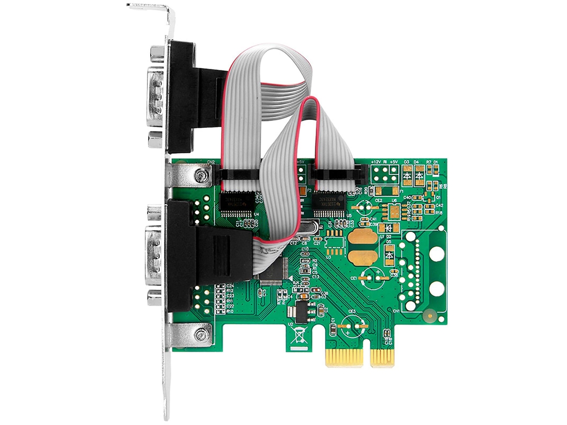 Pci-e Para Placa Combinada Serial Dupla Rs232 Pci Para Placa Adaptadora Express Pcie 2,5 Gb/s