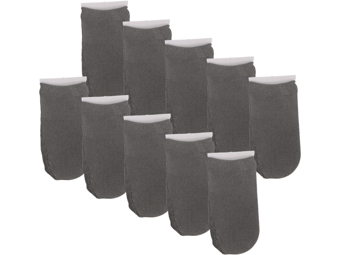 Conjunto De 10 Dedeiras Fibra Respirável Com Acolchoamento Protetor Antiderrapante Para Jogos Mobile, Oferecendo