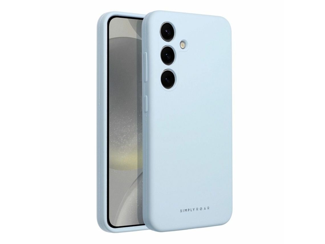 Estojo Nuvem para Samsung Galaxy S24 5G ROAR Pele Azul
