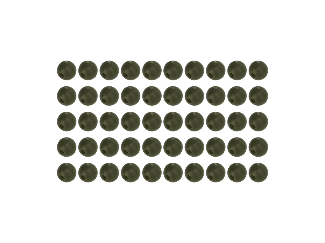 50pcs Contas de Pesca para Carpa Diam 6mm MARCA