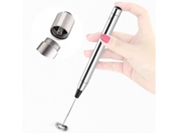 Mini batedor de leite em aço inoxidável Nefelibata portátil e leve batedor de leite para ovos de café S/MARCA