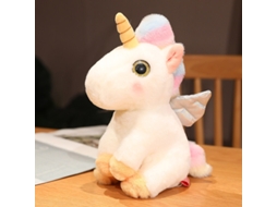 25cm Bonito Cor Unicórnio, Pegasus Boneca Brinquedo De Peluche
