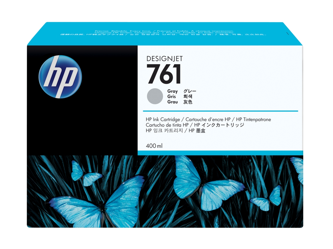 Tinteiro Hp Cinzento