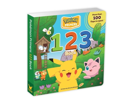 Livro Pokemon Primers 123 Book de Simcha Whitehill (Inglês - Capa Dura)