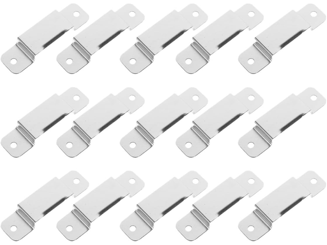 Suporte Para Fita Métrica Tehaux Em Metal, Resistente E Com Clipe Para Cinto De Fácil Inserção, Pacote Com 15 Peças