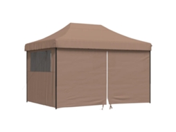 Party Tent, Party Tents Vidaxl Marrom Poliéster (n/a)