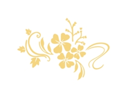 Adesivo De Parede Espelho Flor Dourada Laxiscreed Para Decoração Elegante