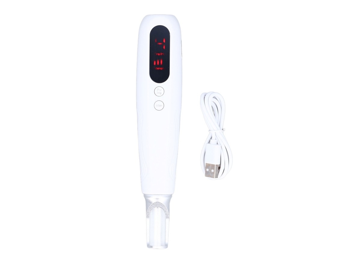 Pen For Removing Warts And Brown Spots Using Red Light.