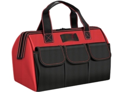 Bolsa profissional para ferramentas, resistente à água, com faixa refletora mecânica, mochila Faixas, diversas opções, vermelha C