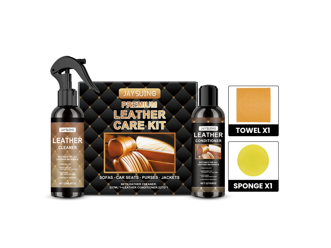 Kit Premium Manutenção e Proteção de Couro