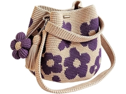 Sacola de lona grande AQUAFORGE, reutilizável, para compras, branca ou creme