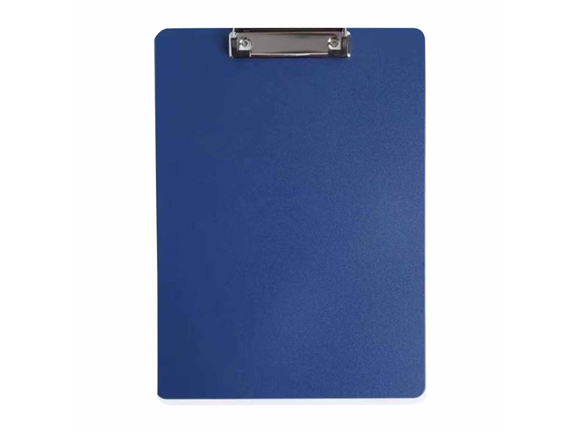 Porta Documentos A4 De Escritório Com Clip, Multiuso, Grosso, Azul Escuro Para Escritório E Escola