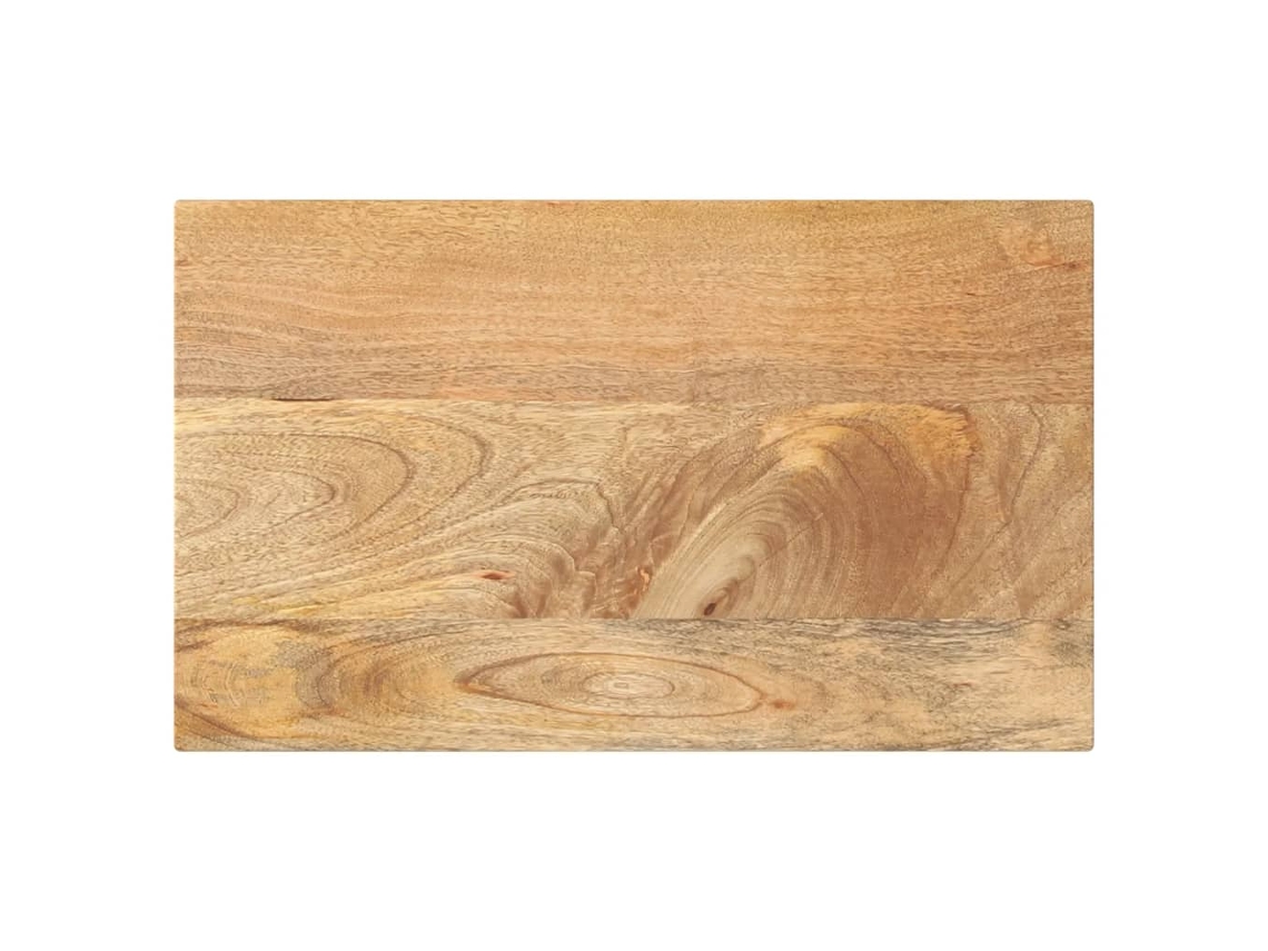 Vidaxl Tampo De Mesa Retangular 50x40x2,5 Cm Mangueira Maciça
