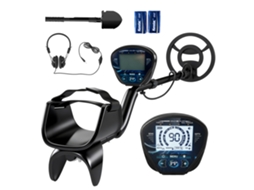 Detector de metais SINI TECH STORE, à prova d'água IP68, visor LCD, 3 modos, pá