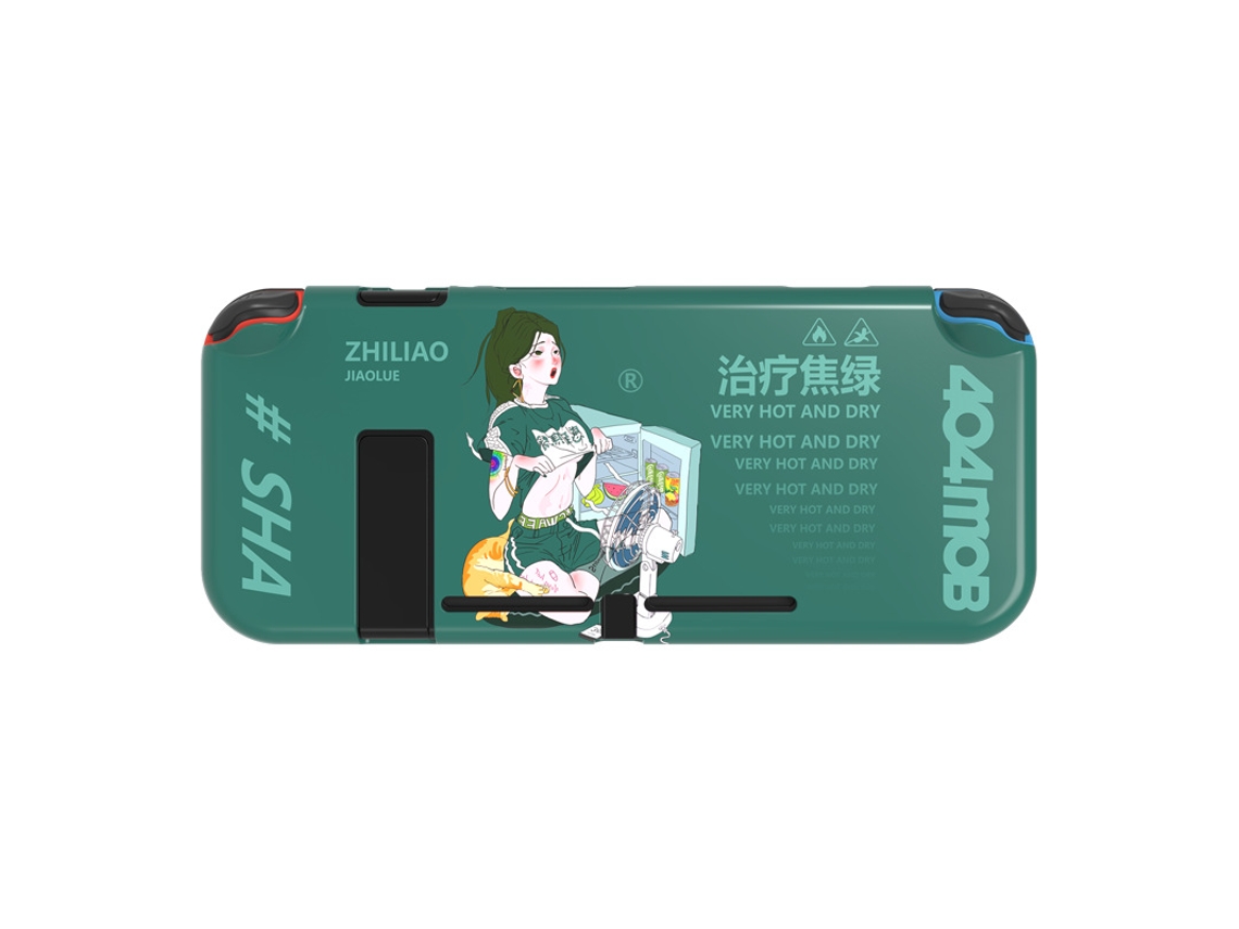 Capa Protetora Encaixável para Nintendo Switch, Capa Fina de Tpu Macio para Console Ns e Controles Joy con BRILVIBERA