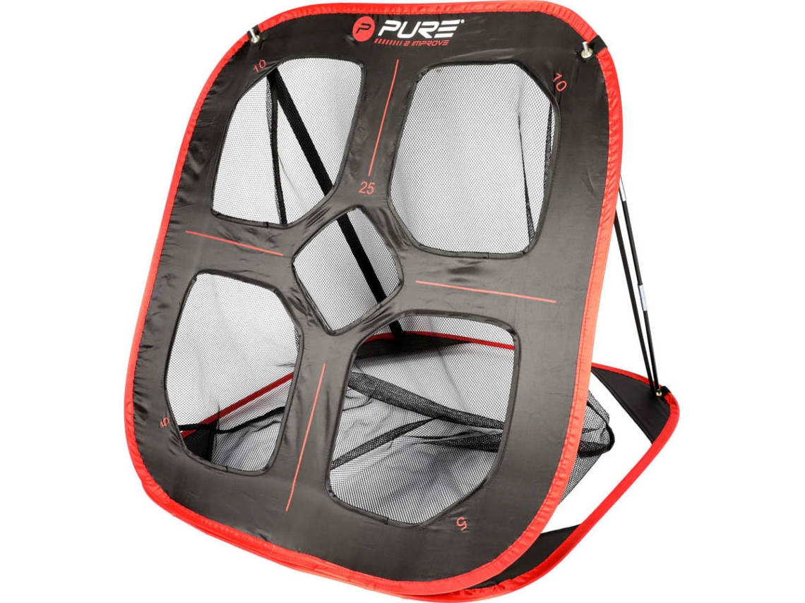 Meta de Treinamento PURE2IMPROVE Preto, Vermelho, Cinzento Chipnet 88x82x80 cm
