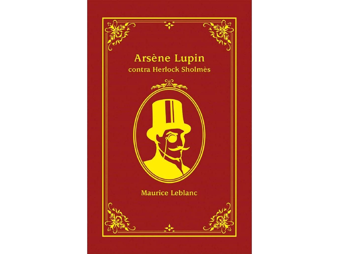 Livro Arsène Lupin contra Herlock Sholmès de Maurice Leblanc (Português)