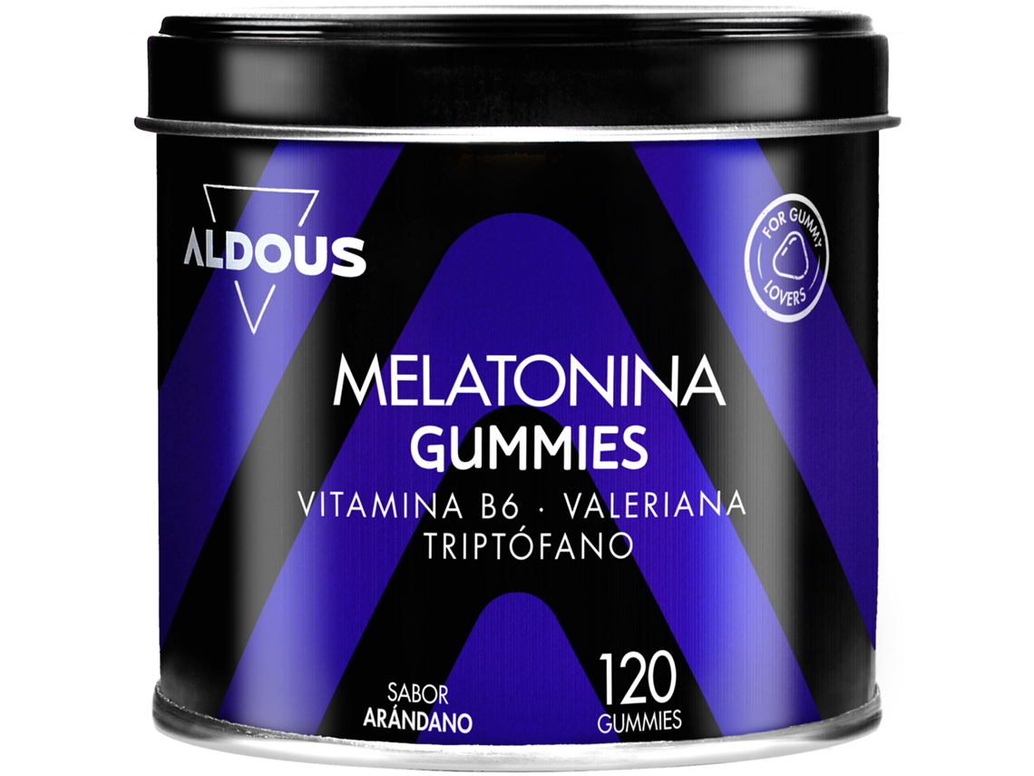 Melatonina Gominolas Aldous com Triptofano, Valeriana e Vitamina B6 120 Gummies ALDOUS BIO