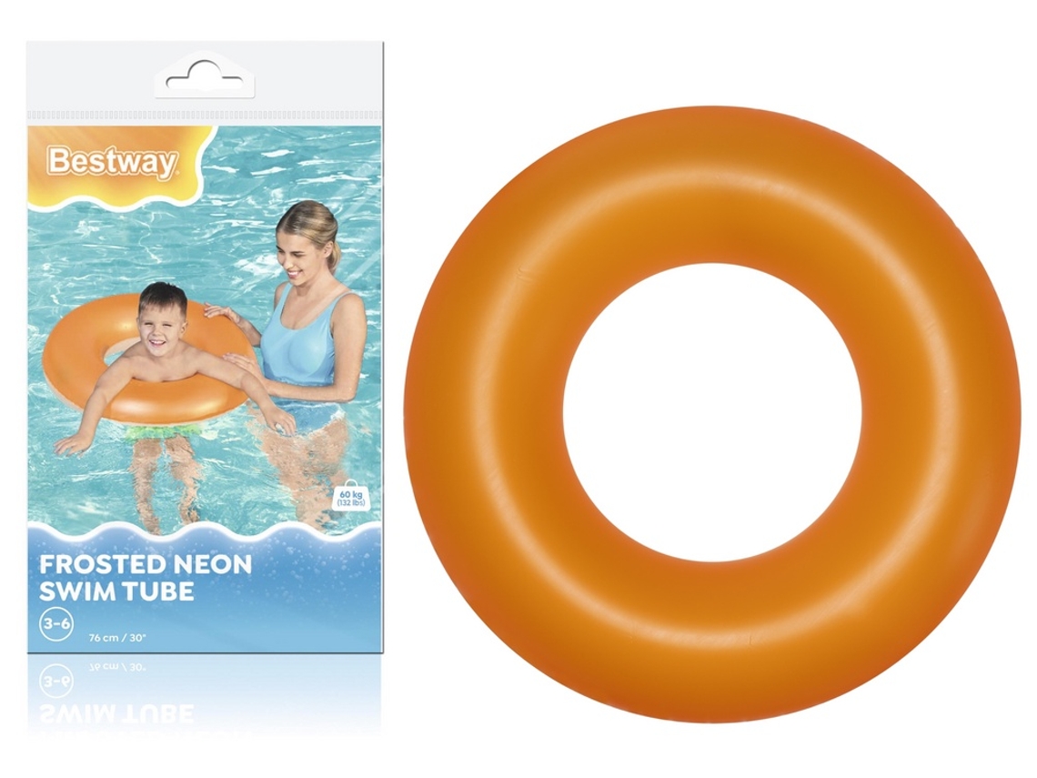 Boia Laranja de 76 cm com Alça, até 60 kg AQUAFORGE