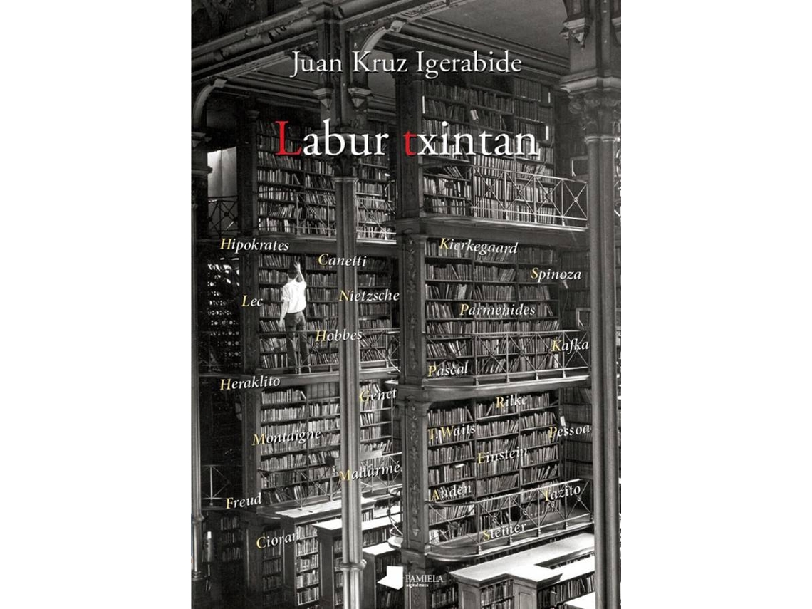 Livro Labur Txintan de Juan Kruz Igerabide