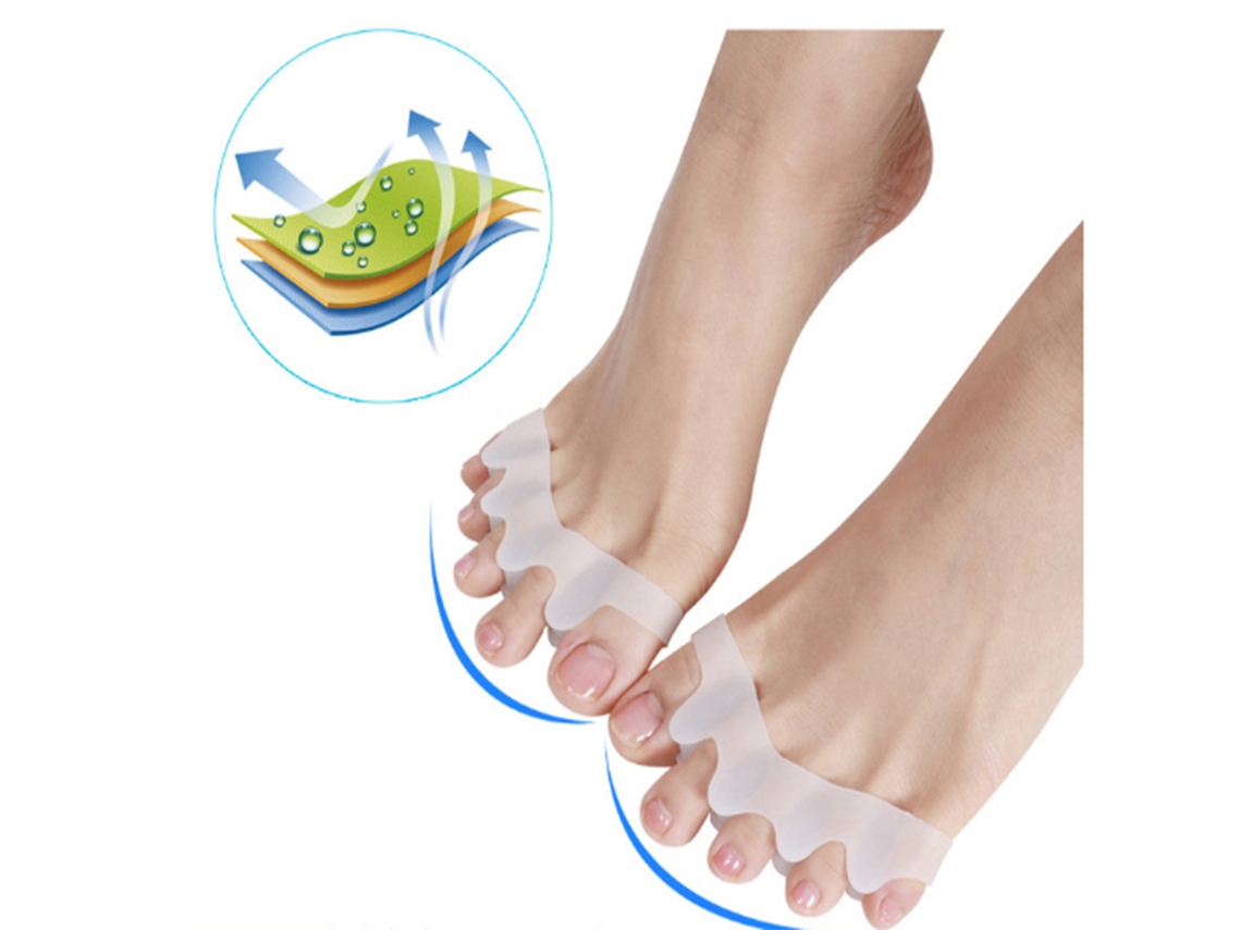 Silicone Mindinho Finger Corrector Aparelho de Correção e Proteção Corporal ZMDECQNA
