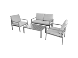 Conjunto Relax Jardim 4 Lugares Bali Kasa