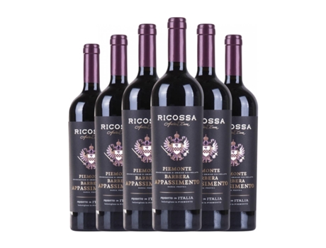 Vinho CANTINE DI RICOSSA Appassimento Barbera Piedmont (0.75 L - 6 Unidades)