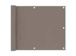 Balcony Screen, Balcony Screens Vidaxl Cinzento-acastanhado Tecido (75 X 300 Cm)