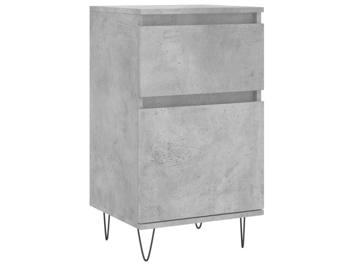Sideboard, Sideboards Vidaxl Cinzeto Madeira Processada (n/a)