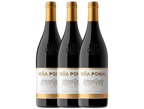 Vinho BODEGAS BILBAÍNAS Bodegas Bilbaínas Viña Pomal Centenario Tempranillo Rioja Reserva (0.75 L - 3 unidades)