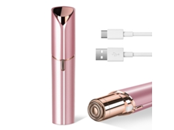 Aparador Elétrico Feminino para Biquíni Portátil Rosa Dourado AQUAFORGE
