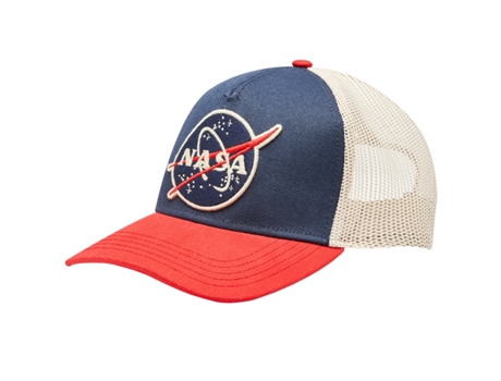 Boné AMERICAN NEEDLE Valin Nasa SMU500BNASA Poliéster para Homem (Tamanho Único - Vermelho)