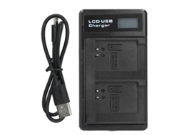 2026 cargador Dual para Batería Nb‑13l, Cargador de Cámara Con Pantalla Lcd, Cargador Digital para Cámara