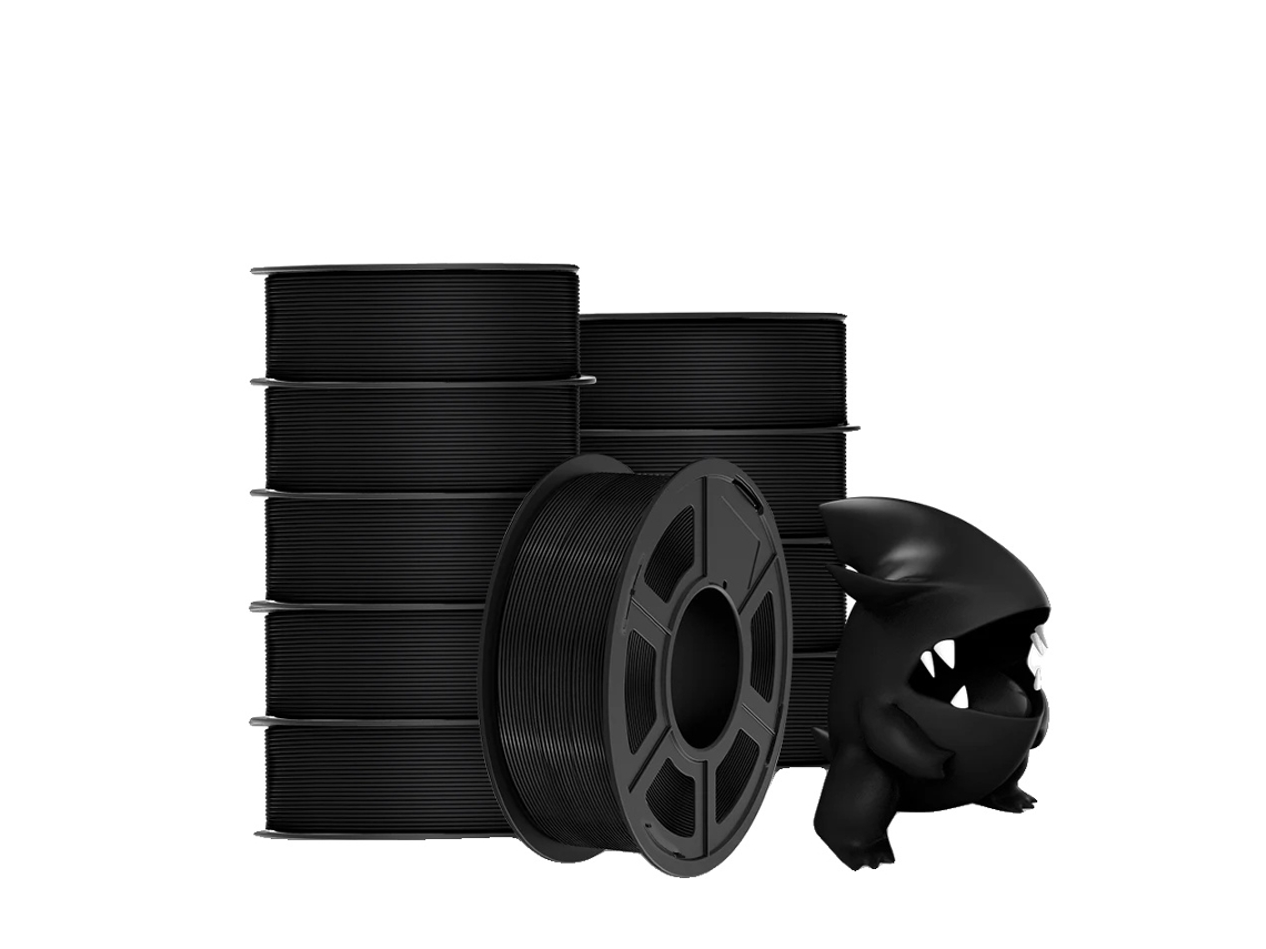 Filamento Para Impressora 3d, Alta Resistãªncia, Desempenho Sem Entupimentos, Plameta Preto 11kg