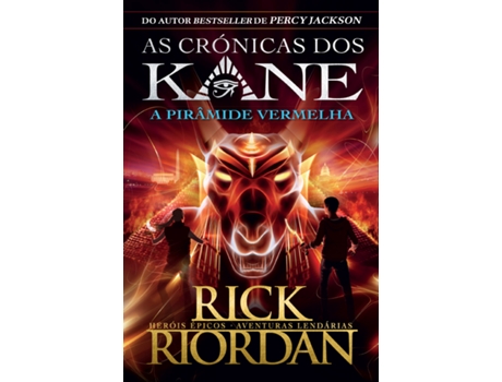 Livro A pirâmide vermelha de Rick Riordan (Português)