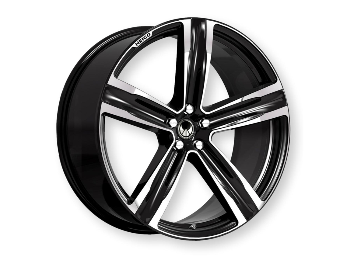 Heico Volvo Xc90 Xc60 Aro De Alumínio Preto De 22 Polegadas Com 5 Raios