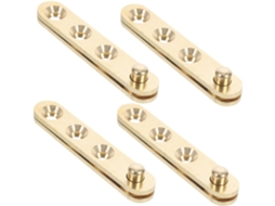 Conjunto De 8 Dobradiças Ocultas Para Portas Armários Cozinha,