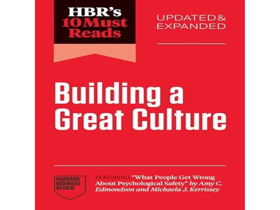 Livro HBRs 10 Must Reads on Building a Great Culture Updated and Expanded de Harvard Business Review (Inglês)