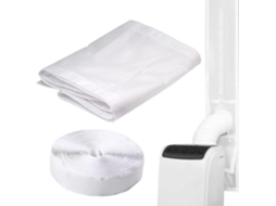 Kit De Ar Condicionado Portátil Para Janela | Suporte Ajustável Mangueira Vedação Porta Correr Exaustão Casa, Cozinha