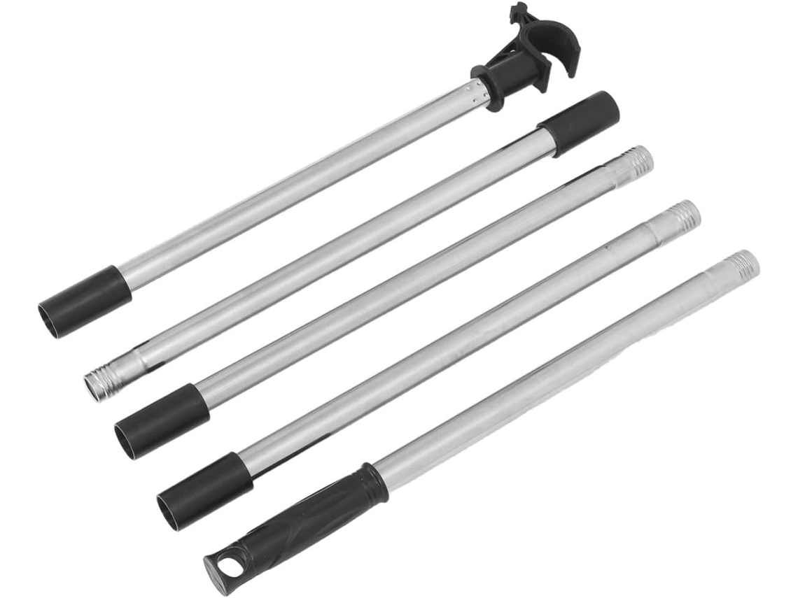 Vara De Abertura Claraboia Luxshiny, Gancho De Plástico Preto Para Persianas Sem Fio, Operação Estável E Encaixe Seguro