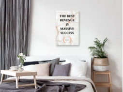 Quadro ARTGEIST The Best Revenge Is Massive Success (1 Part) Vertical (20x30)
