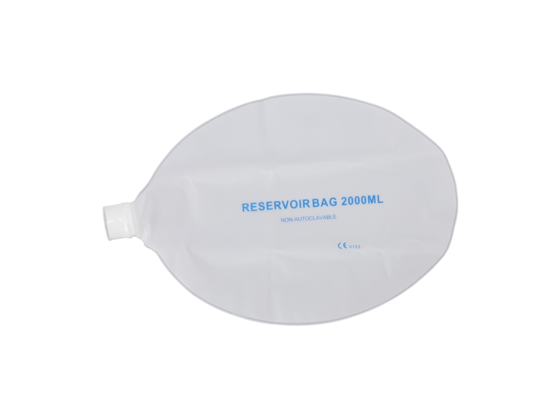 Bolsa de ar para armazenamento de acessórios de respirador, dobrável, inodora, de polipropileno de grau alimentício.