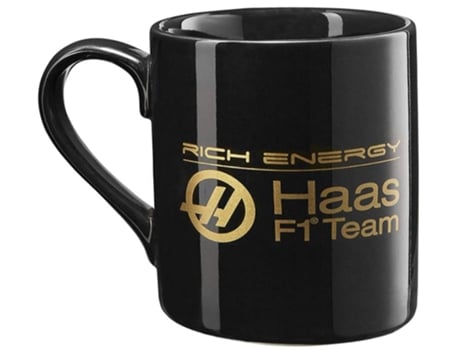 Caneca De Cerâmica Haas F1 Estilo E Luxo Para Fãs De Corridas