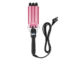Pente De Cabelo Com 3 Barris Cerâmico Tourmalina Com Display Digital 20mm Curling Iron