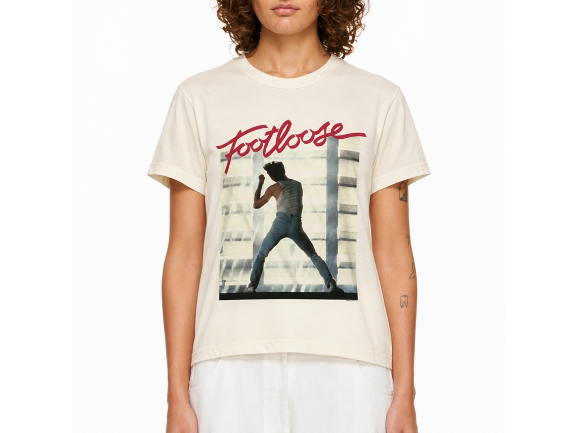 Rockinstone Footloose Dancing Natural T-shirt Size:xxxl